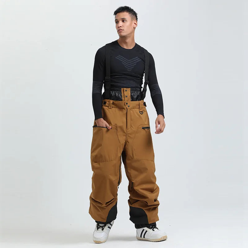 Full Length Suspender Ski and Snowboard Winter Bib Pants