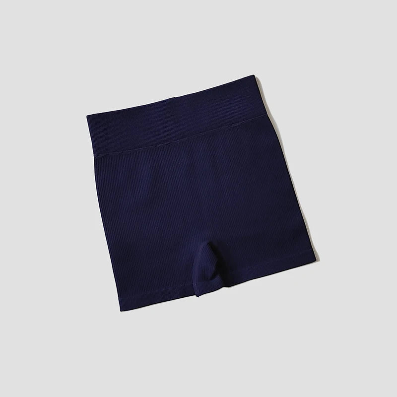Women’s Seamless High Waist Yoga Shorts for Gym, Running & Cycling