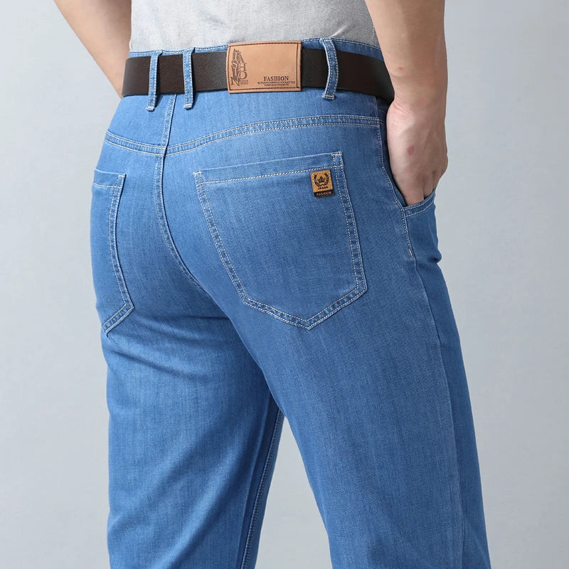 Men's Slim Fit Denim Jeans for Casual Everyday Wear