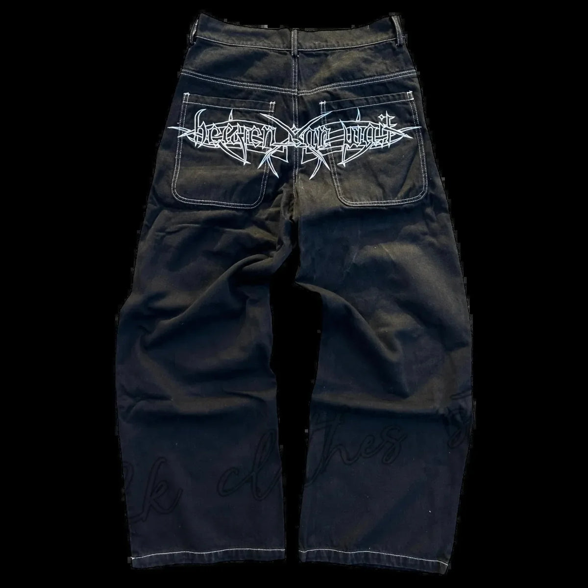 Men's Wide Leg Denim Jeans for Casual Everyday Wear