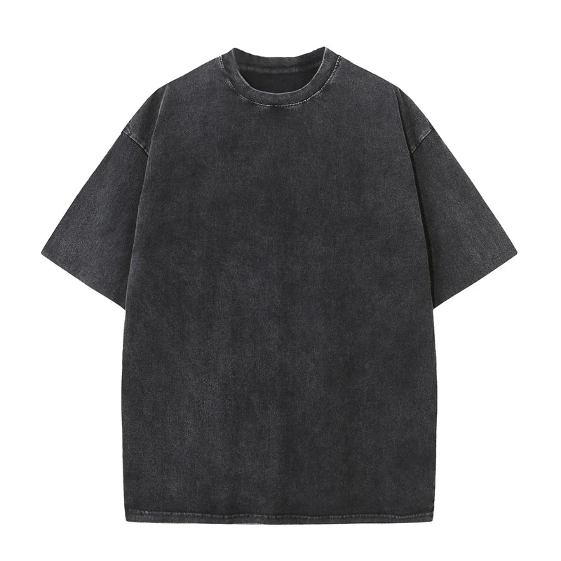 Men’s Washed Oversized Short-Sleeve T-Shirt
