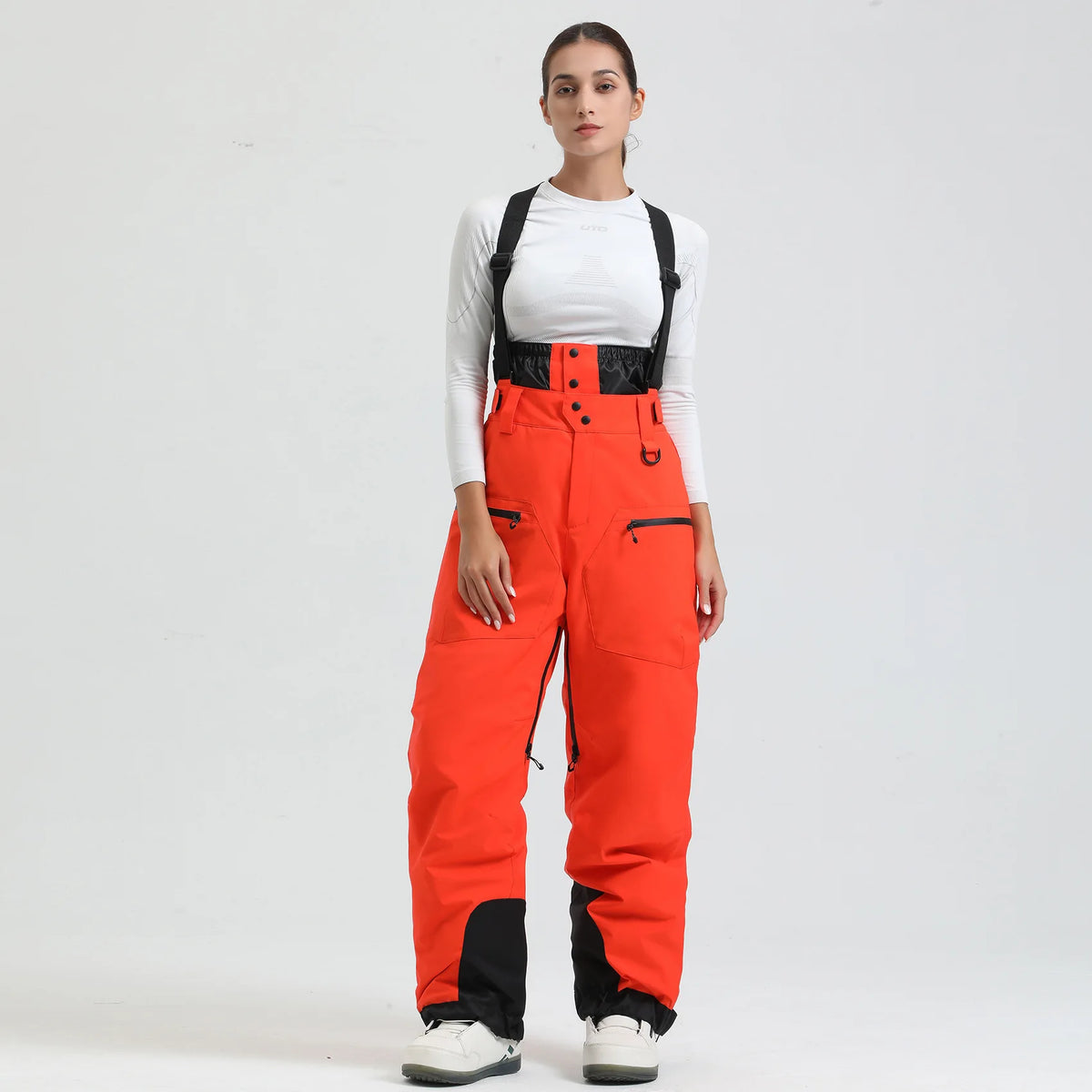 Full Length Suspender Ski and Snowboard Winter Bib Pants