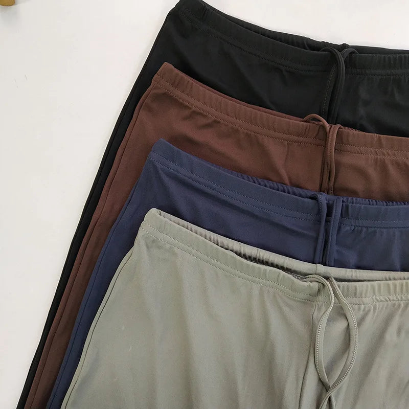 Women's Drawstring Waist Nylon Blend Wide Leg Pants for Casual Activewear
