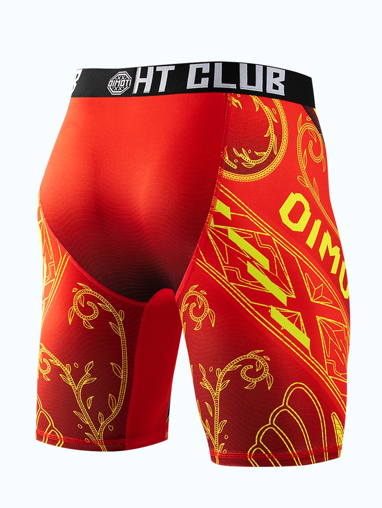 Men's Fitted Training Shorts for Gym and Running
