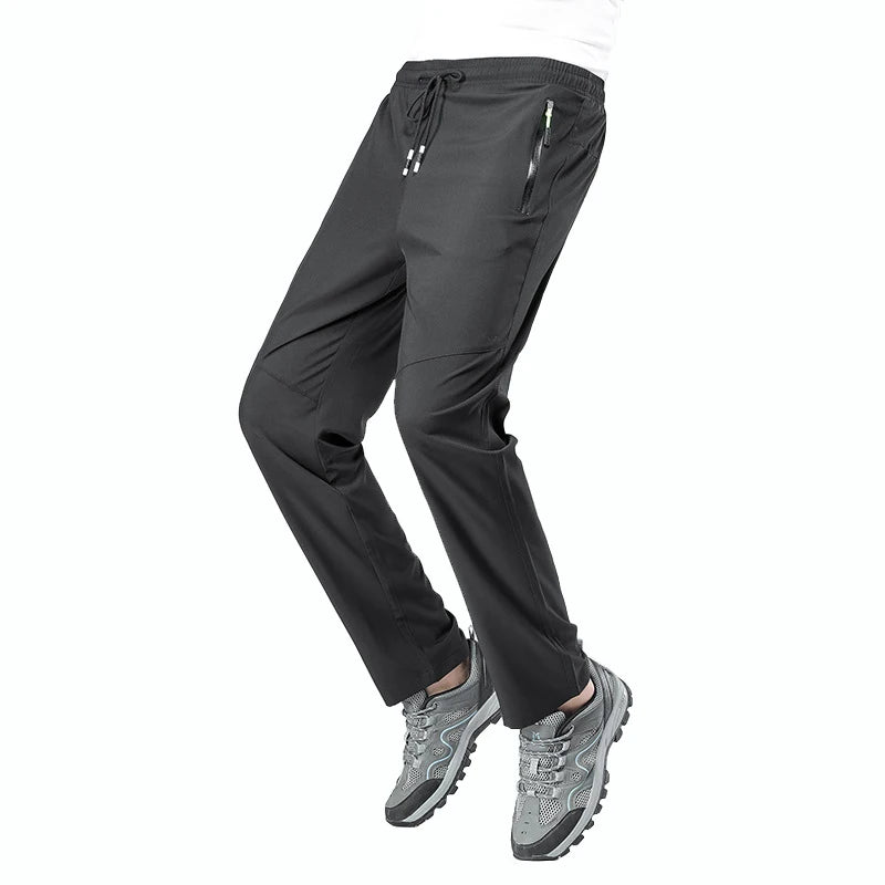 Unisex Drawstring Quick Dry Hiking Pants for Outdoor Wear