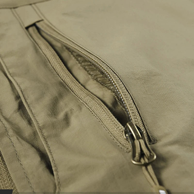 Men's Zipper-Pocket Utility Vest