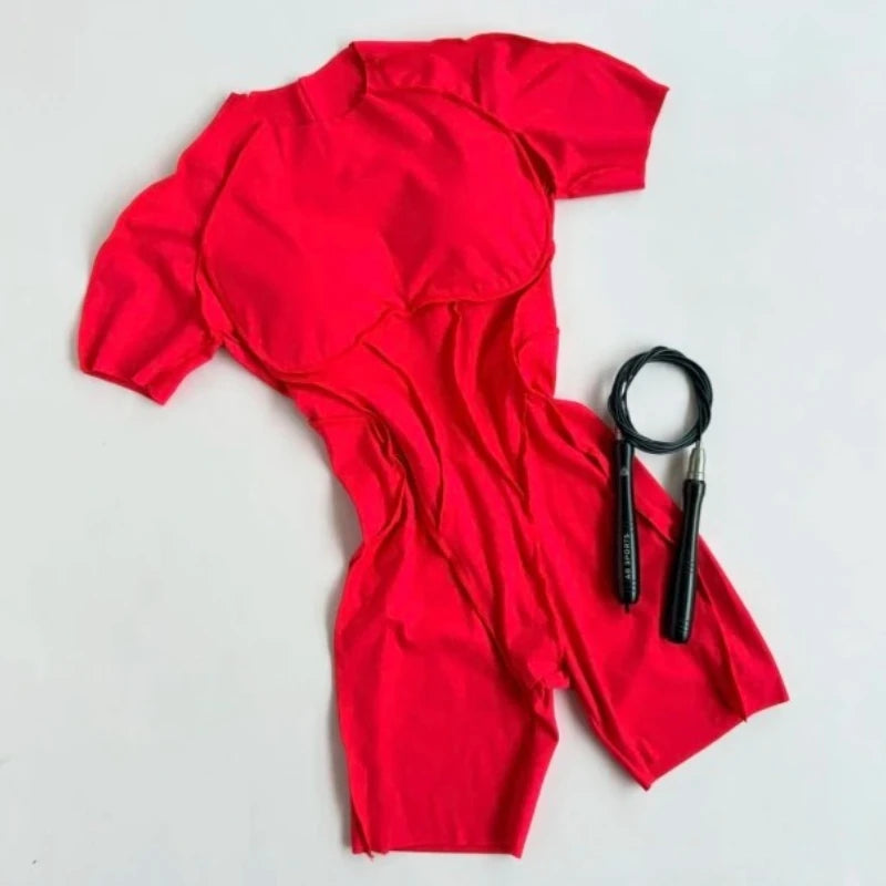 Women's Contour Seam Workout One Piece in Romper and Jumpsuit Styles