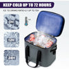 Soft Cooler 30 Cans Cooler Bag Insulated 100% Leak Proof Waterproof Beach Cooler Portable Lightweight Camping Soft Ice