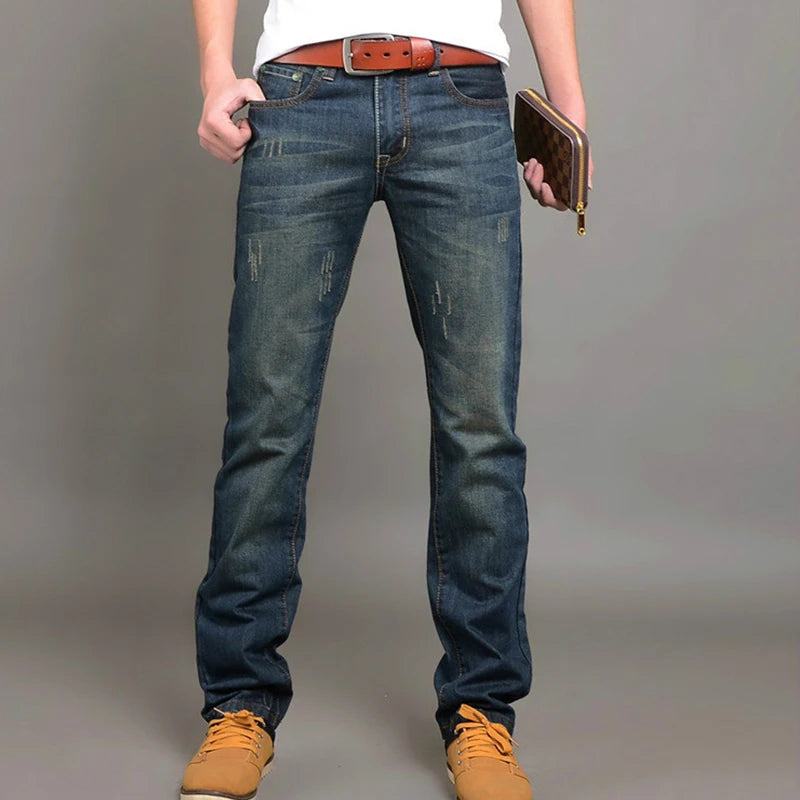 Men's Slim Fit Denim Jeans for Casual Everyday Wear