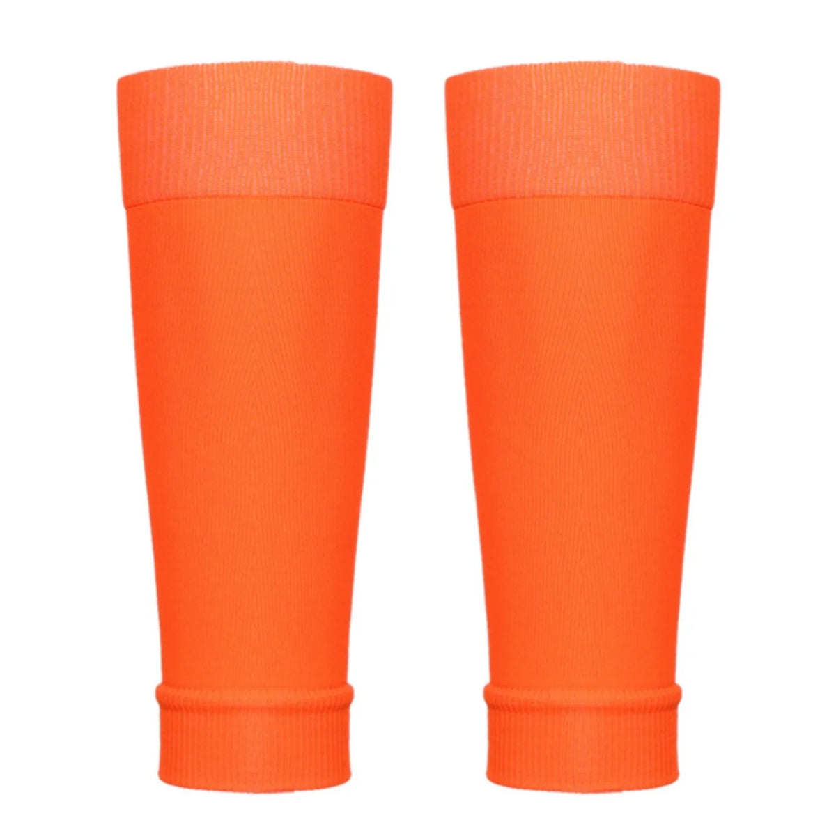 Solid Calf Sleeves with Open End Footless Shape