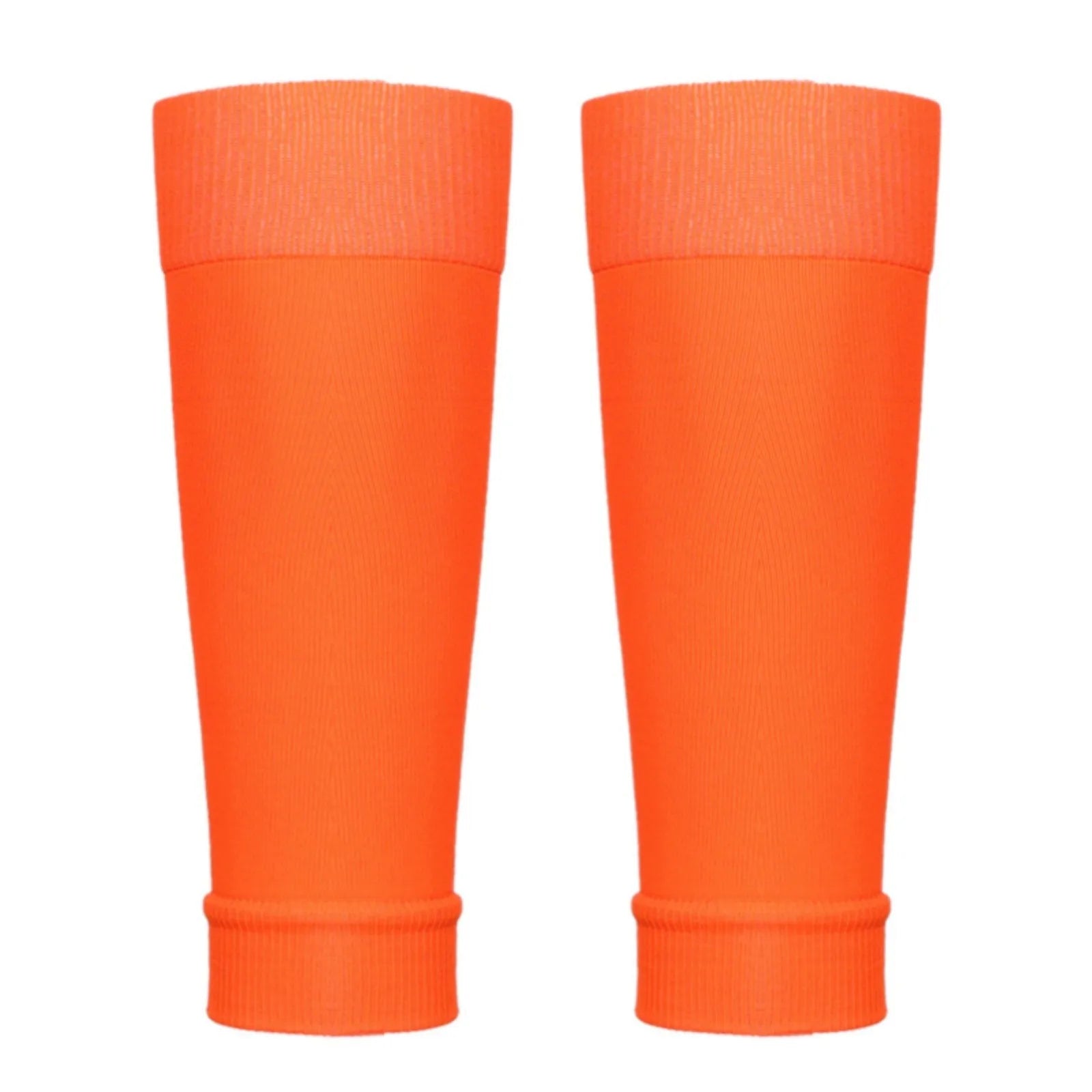 Solid Calf Sleeves with Open End Footless Shape