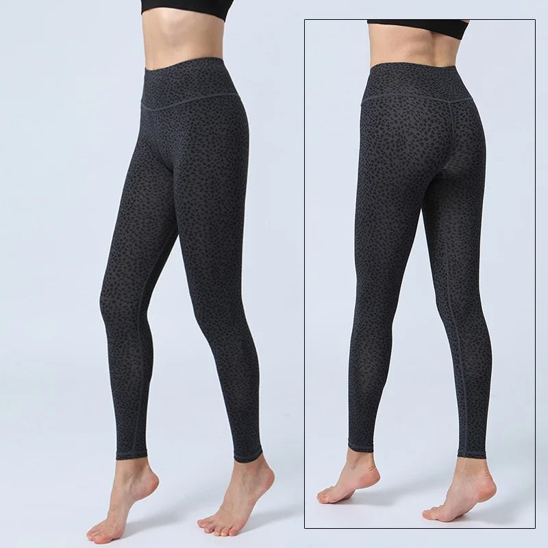 Women's Printed High-Waist Workout Leggings
