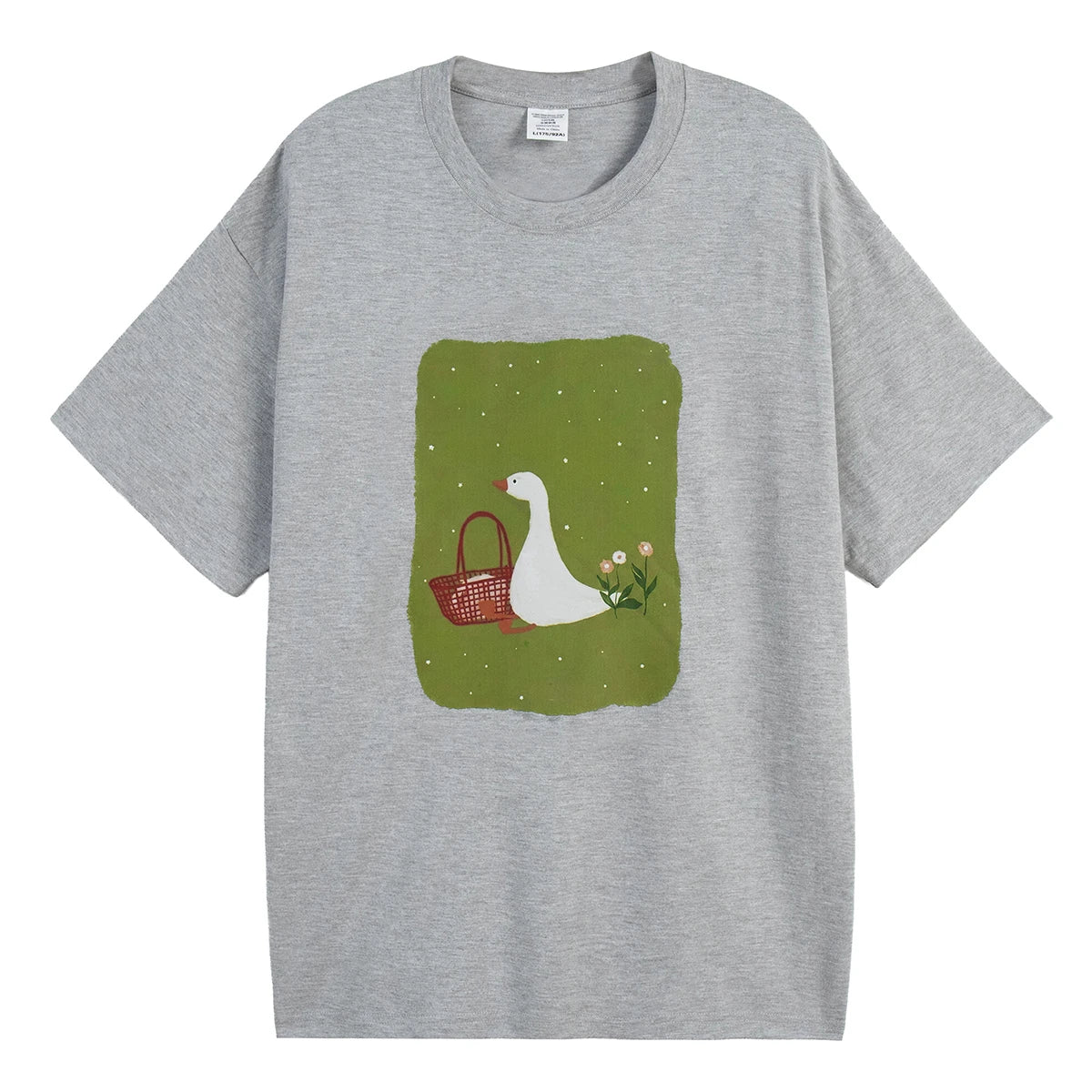 Graphic Crew Neck Short Sleeve Casual Pullover T Shirt