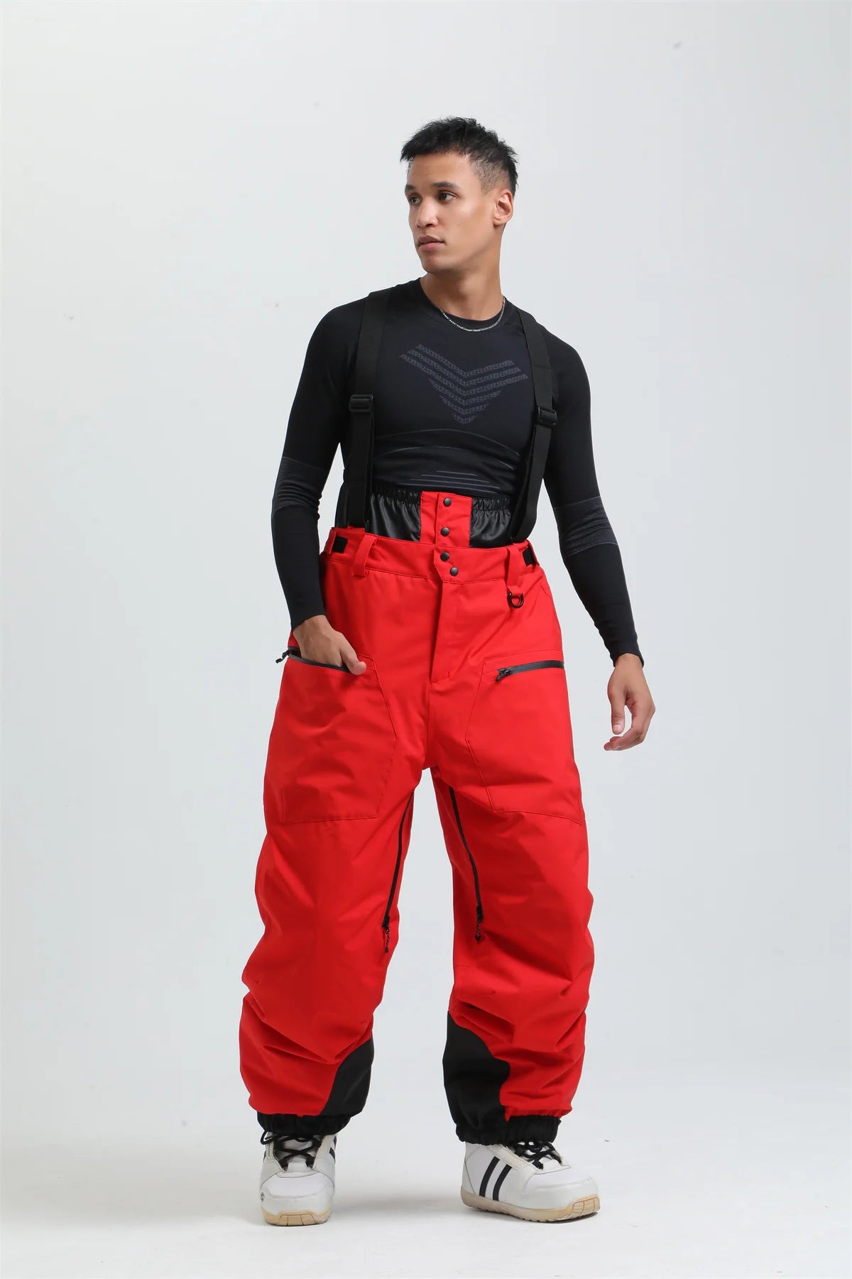 Full Length Suspender Ski and Snowboard Winter Bib Pants