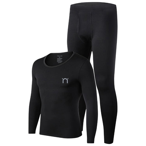 Winter Warm Underwear Solid Color Men Elastic Waist Outdoor Ski Sports Wear Inside High Quality Durable Polyester