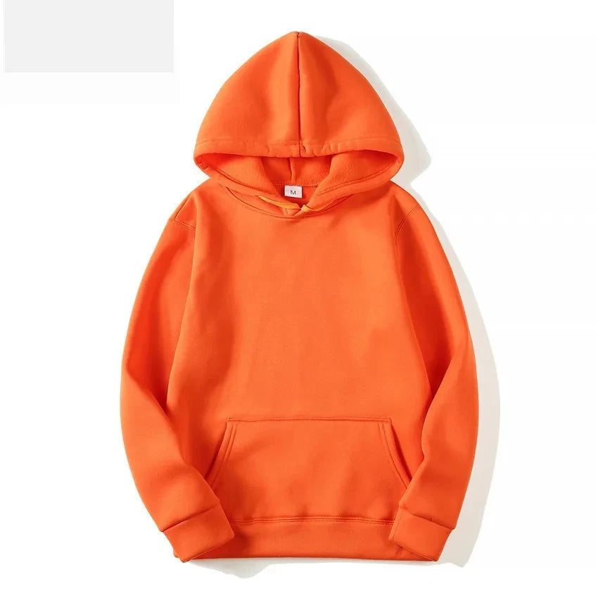 Long Sleeve Casual Hooded Sweatshirt with Relaxed Streetwear Styling
