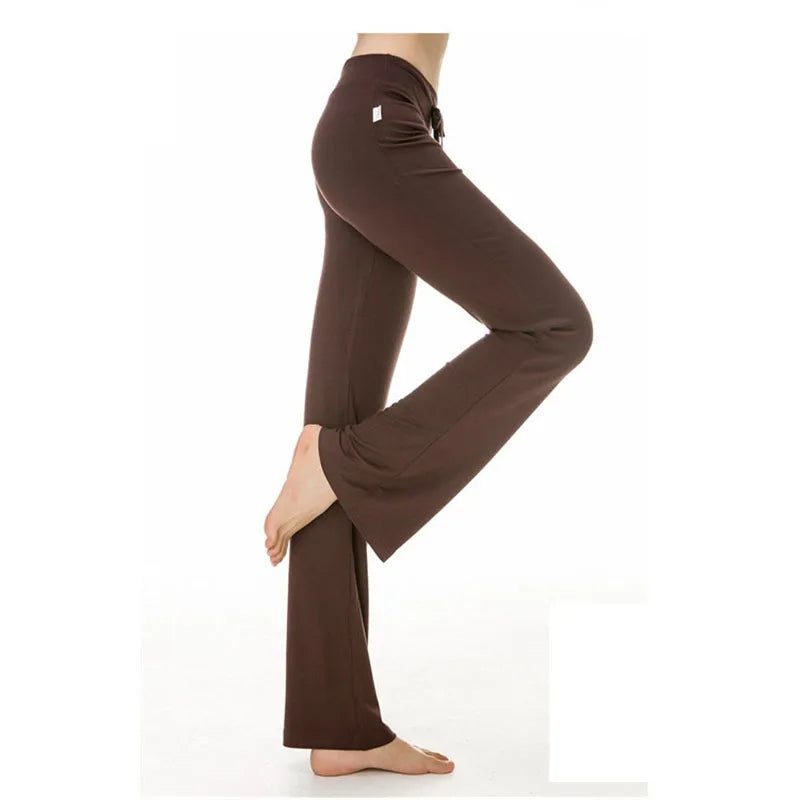 Women's High Waist Flared Leggings For Workout Outfits