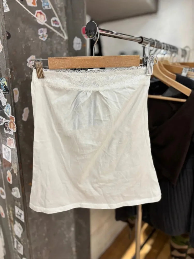 Women's Cotton Camisole and Bandeau Tops with Lace and Ruched Style Options