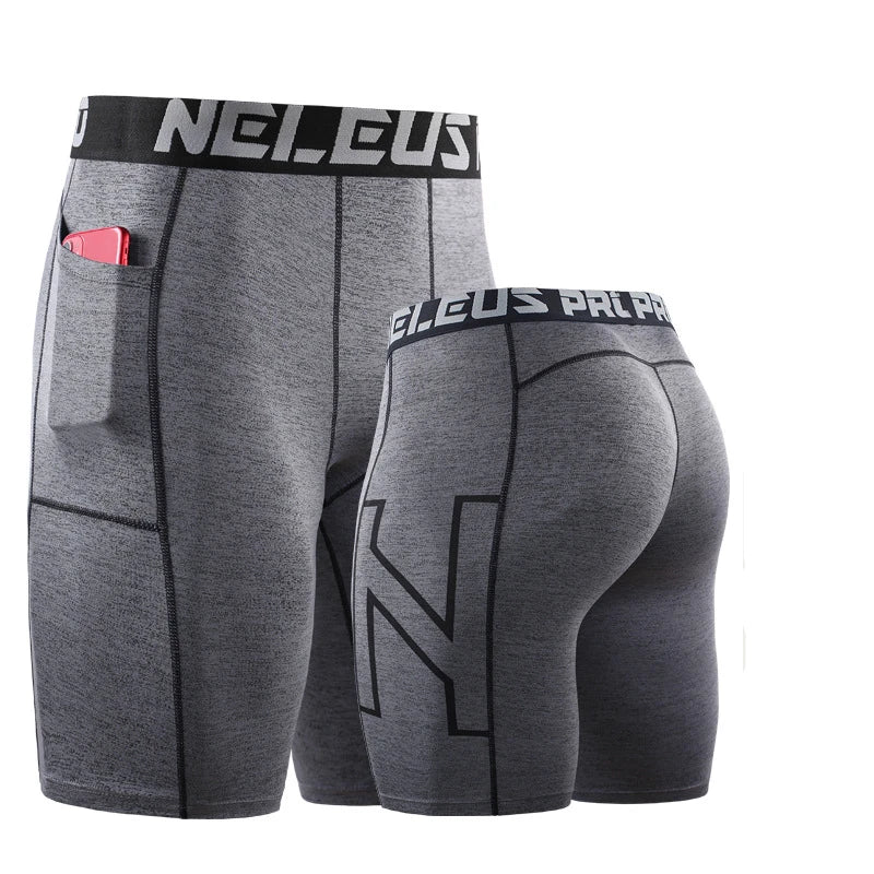 Men's Pocket Training Shorts for Gym and Running