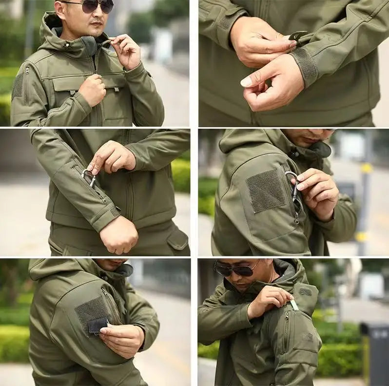 Men's Softshell Jacket and Pants Separates