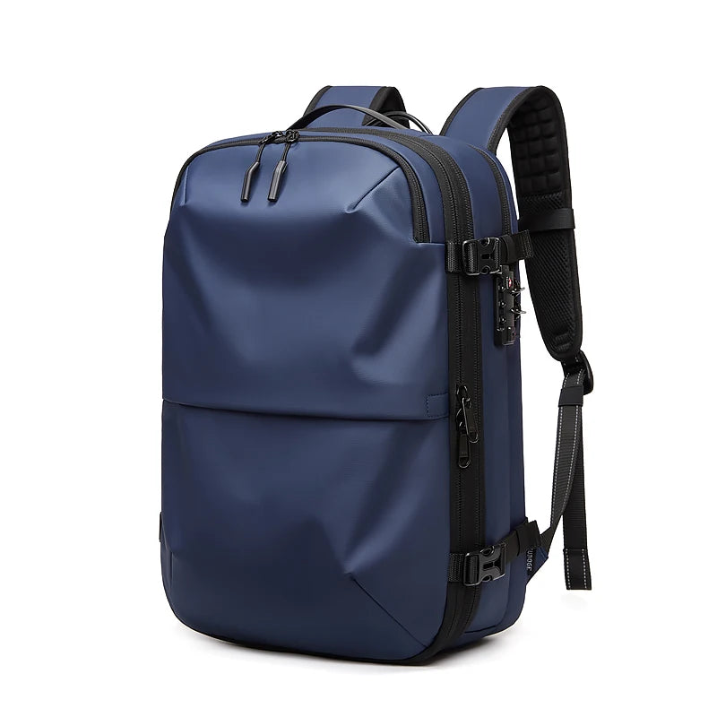 Vacuum Compression Travel Backpack with Separately Labelled Pump and Bag Options