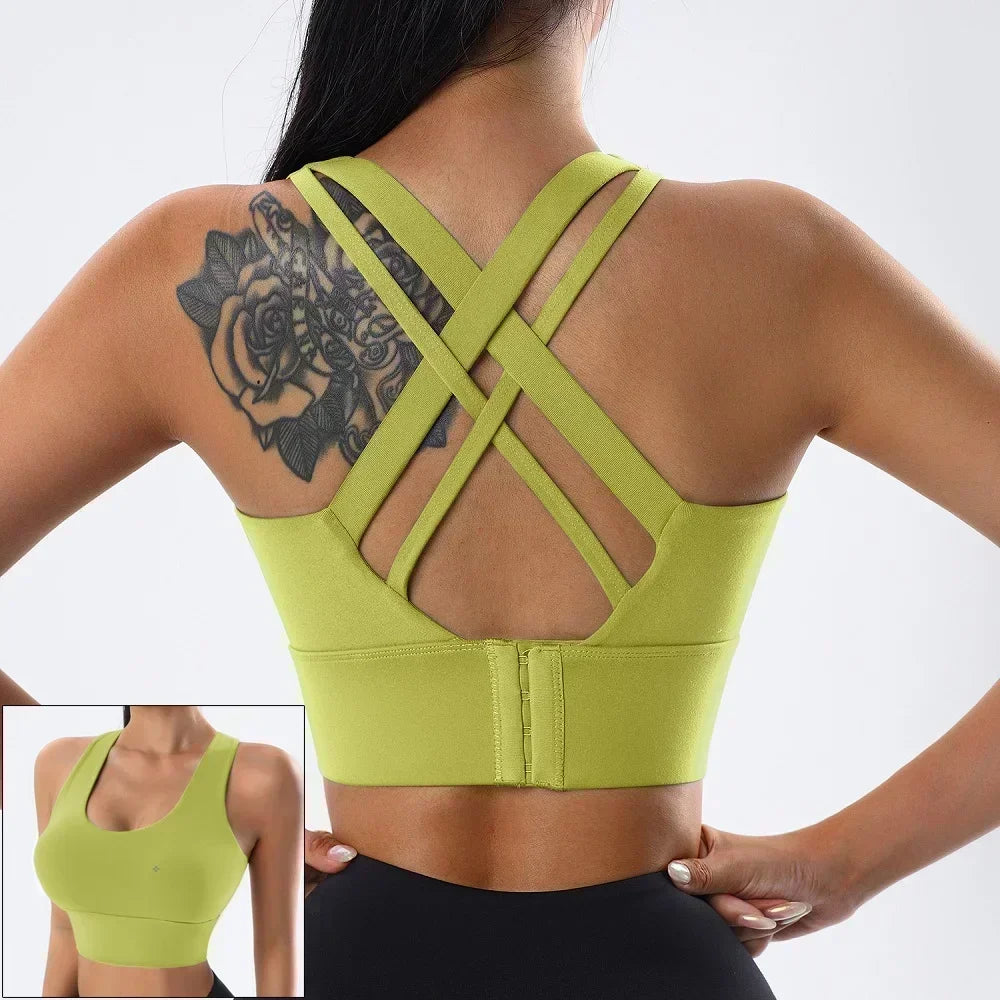 Women's Cross-Back Sports Bra