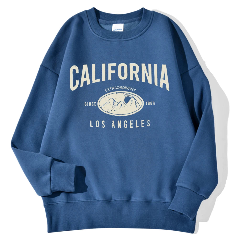 Letter Graphic Long Sleeve Pullover Casual Sweatshirt for Layering