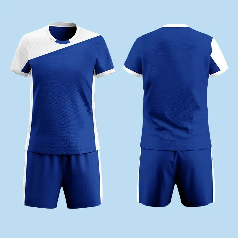 Volleyball Shirt And Shorts Two Piece Sports Clothing Set