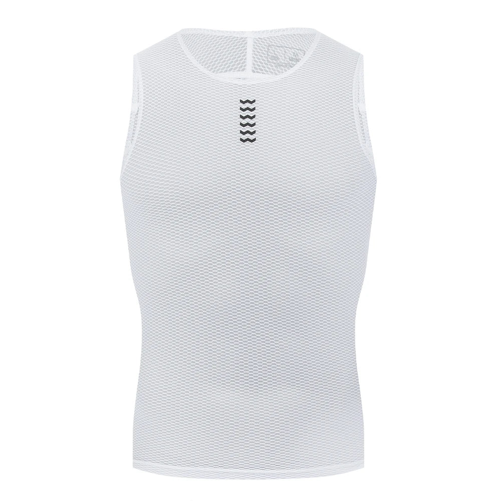 Sleeveless Crew Neck Cycling Base Layer Tank Top
