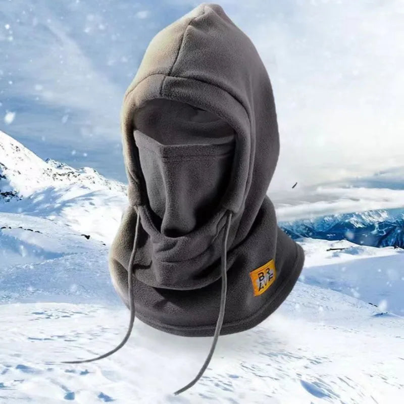 Drawstring Balaclava Hood with Head and Neck Coverage