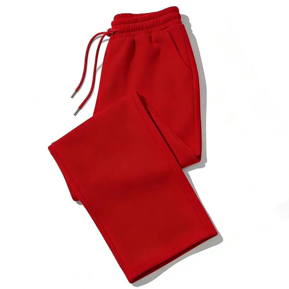 Men's Elastic Waist Loose Fit Casual Pants For Everyday Wear