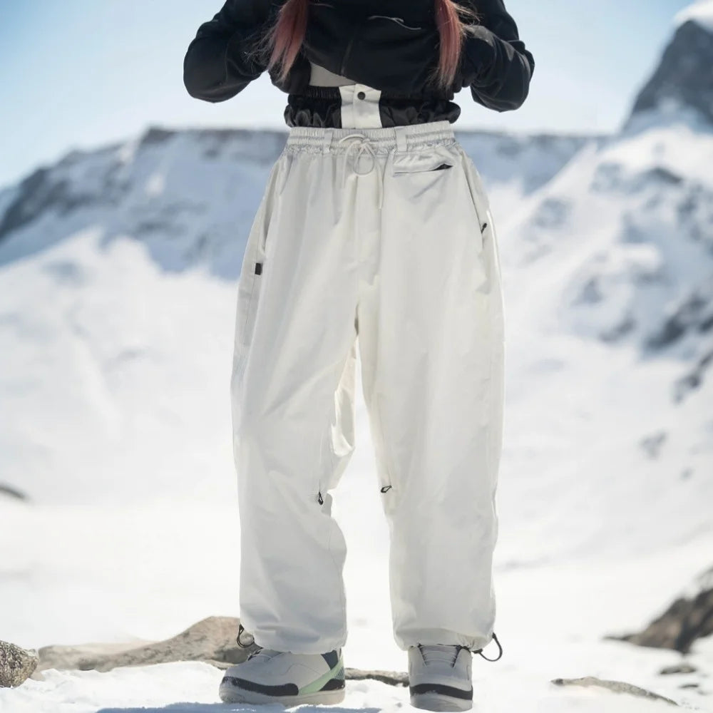 Full Length Loose Fit Ski and Snowboard Winter Pants