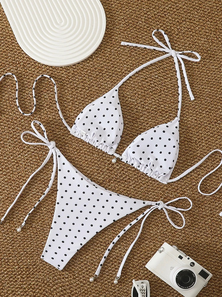 Dot Print Bikini