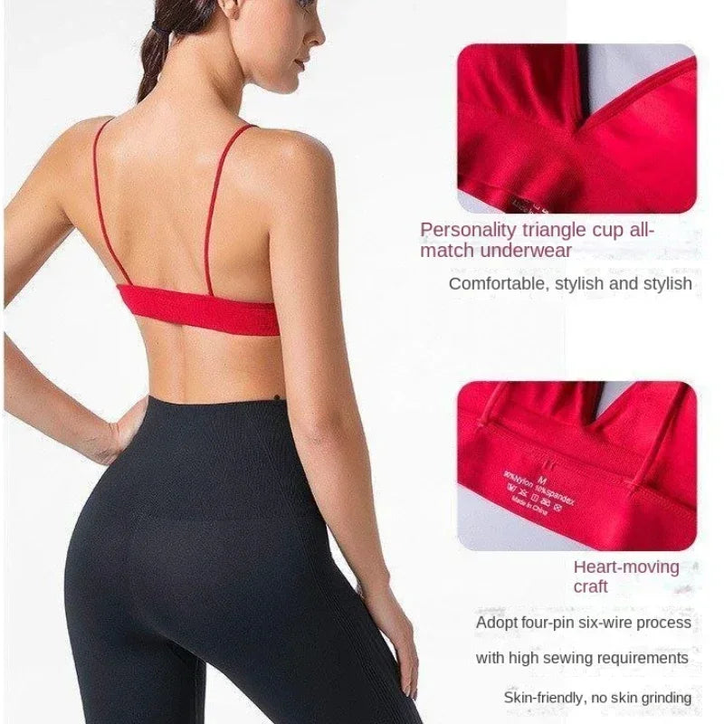 Women's Triangle Thin Strap Everyday Bra