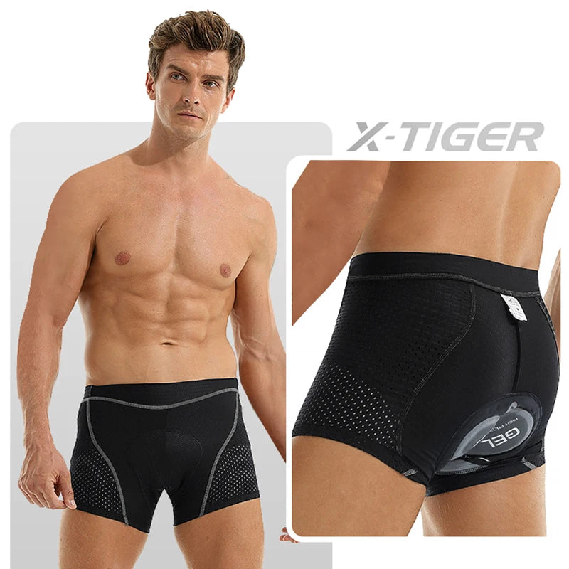 Men's Padded Cycling Underwear Shorts