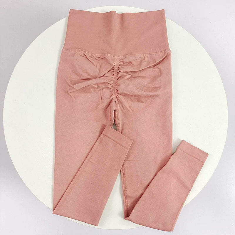 Women's Scrunch Full Length Leggings For Workout Outfits