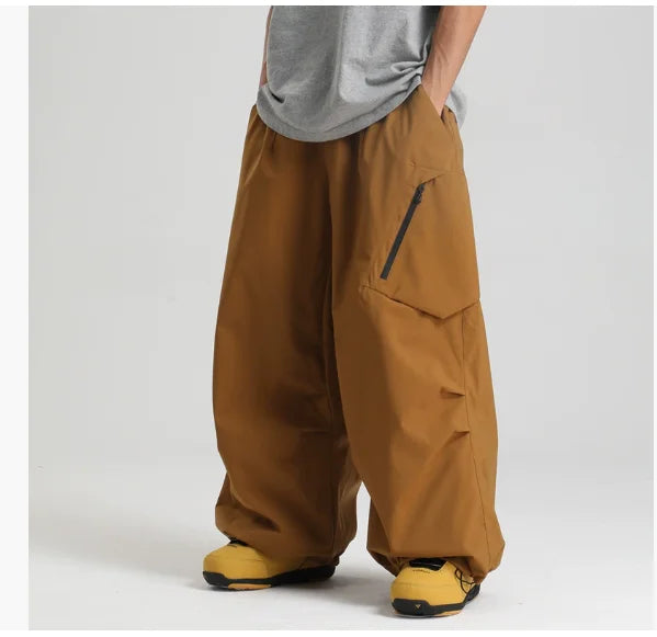 Full Length Loose Fit Ski and Snowboard Winter Pants