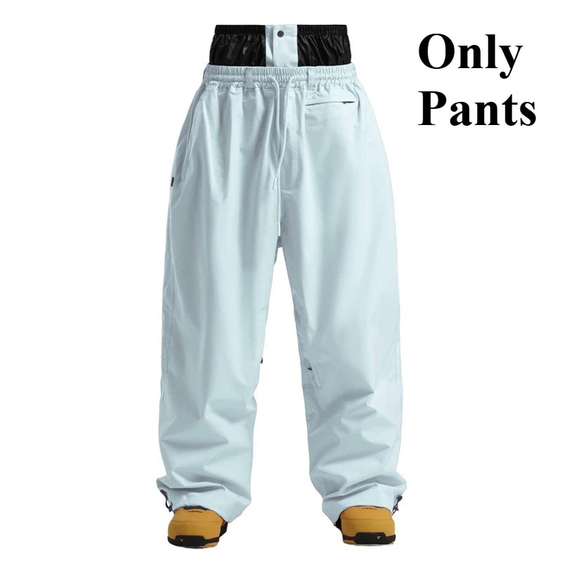 Full Length Loose Fit Ski and Snowboard Winter Pants