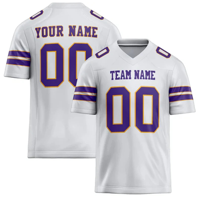 Rugby Graphic Short Sleeve Sports Jersey with Number Print