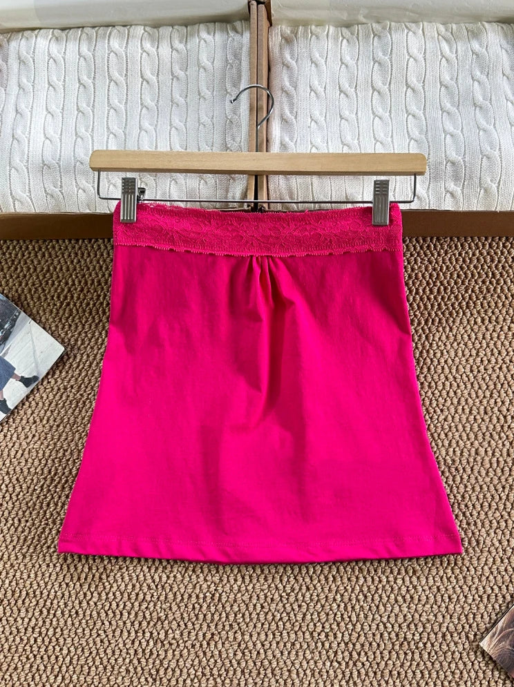 Women's Cotton Camisole and Bandeau Tops with Lace and Ruched Style Options