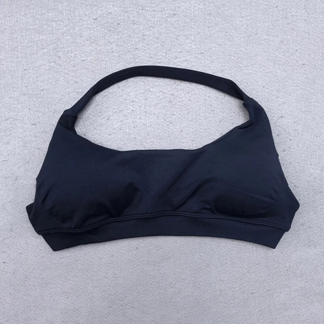 Women's Halter Bra And Leggings Yoga Set For Workout Outfits