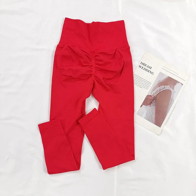 Women's Scrunch Full Length Leggings For Workout Outfits