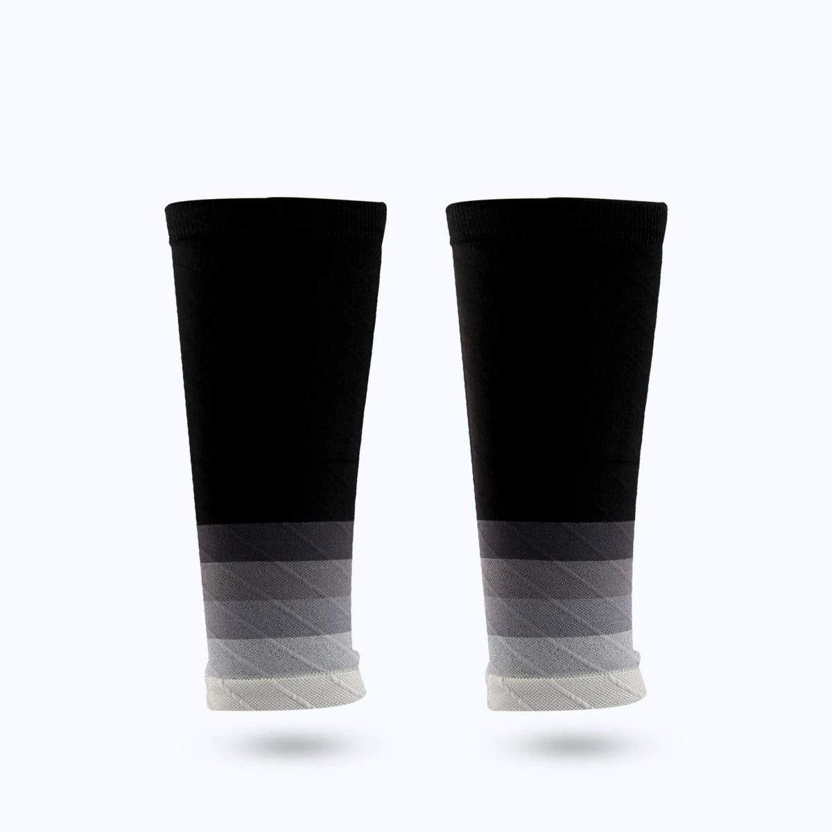 Color Block Calf Sleeves with Open Footless Shape