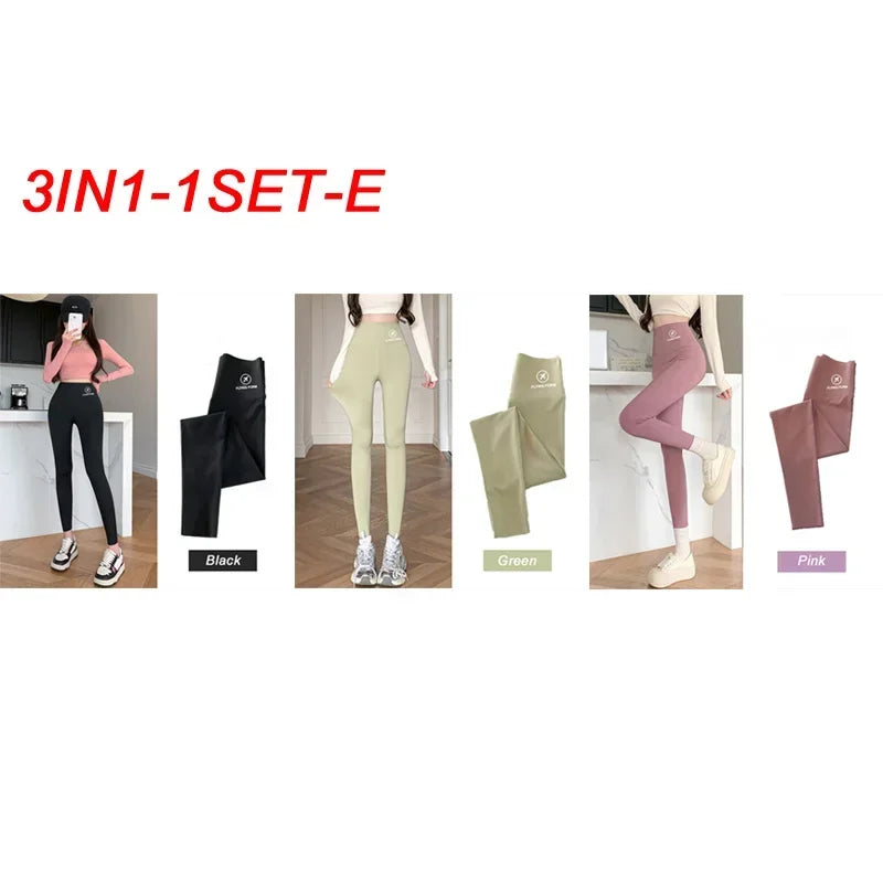 Women's High Waist Full Length Leggings For Workout Outfits