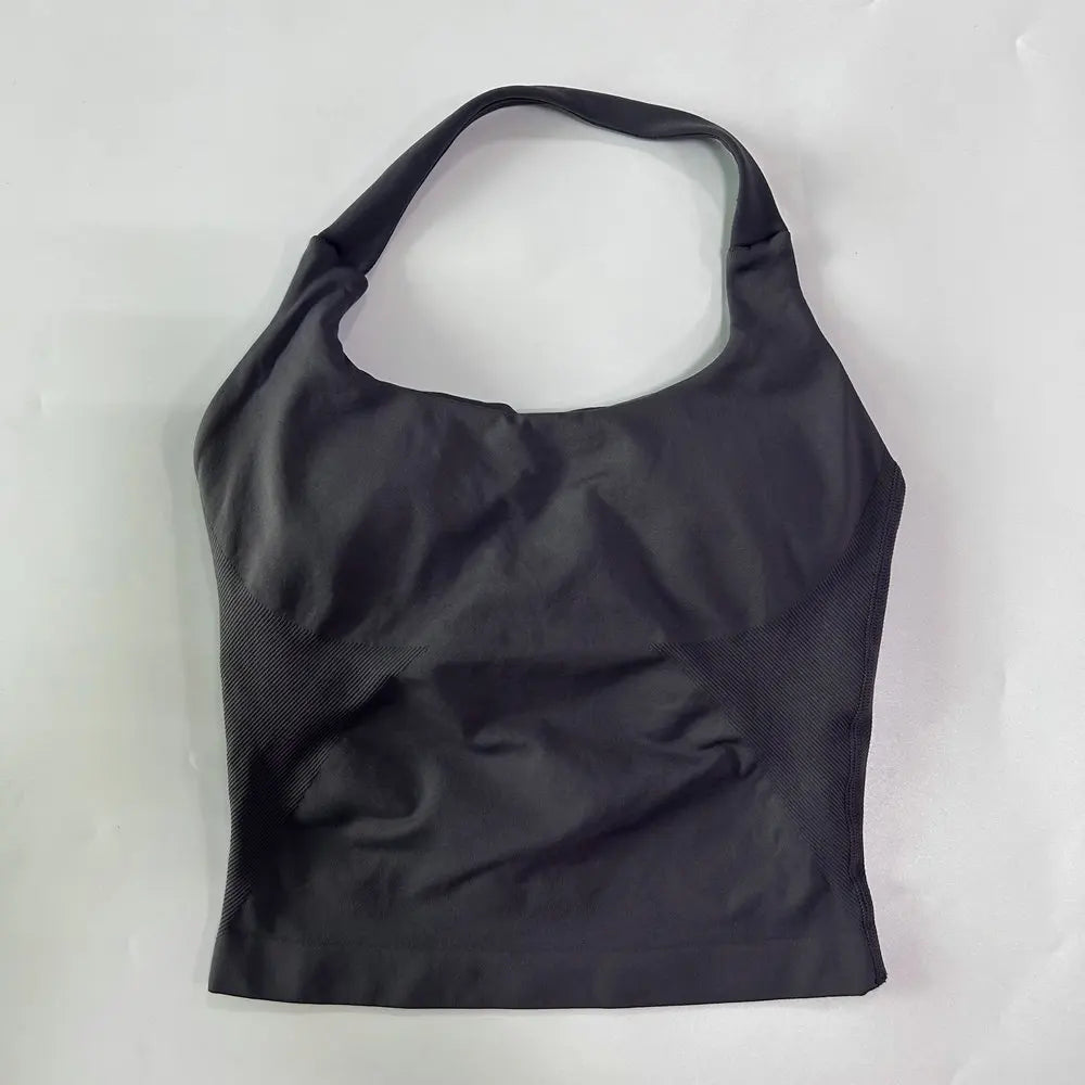 Women's Halter Neck Longline Tank Top