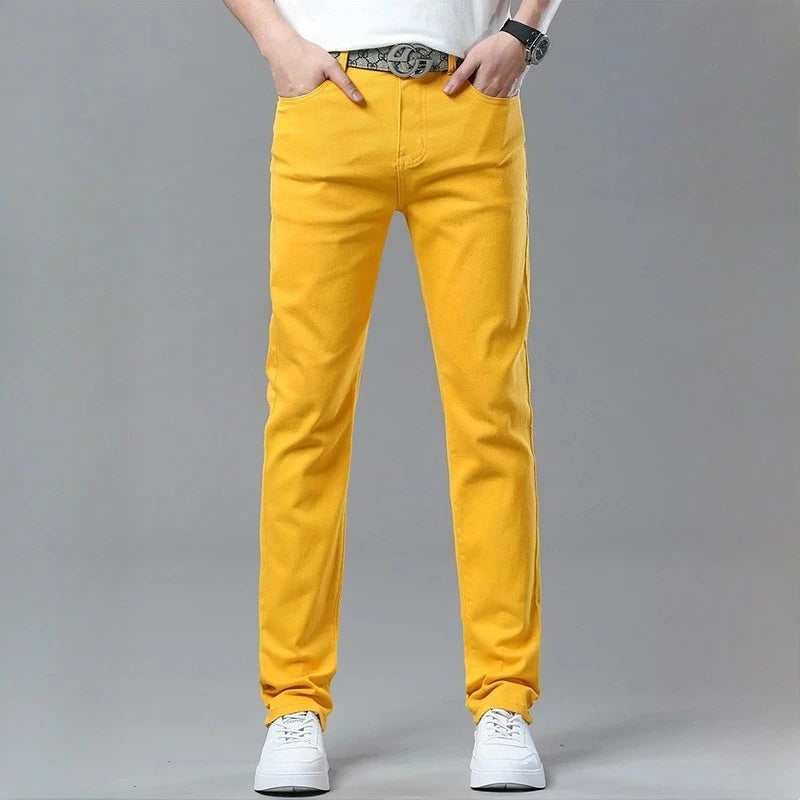 Men's Slim Fit Denim Jeans for Casual Everyday Wear