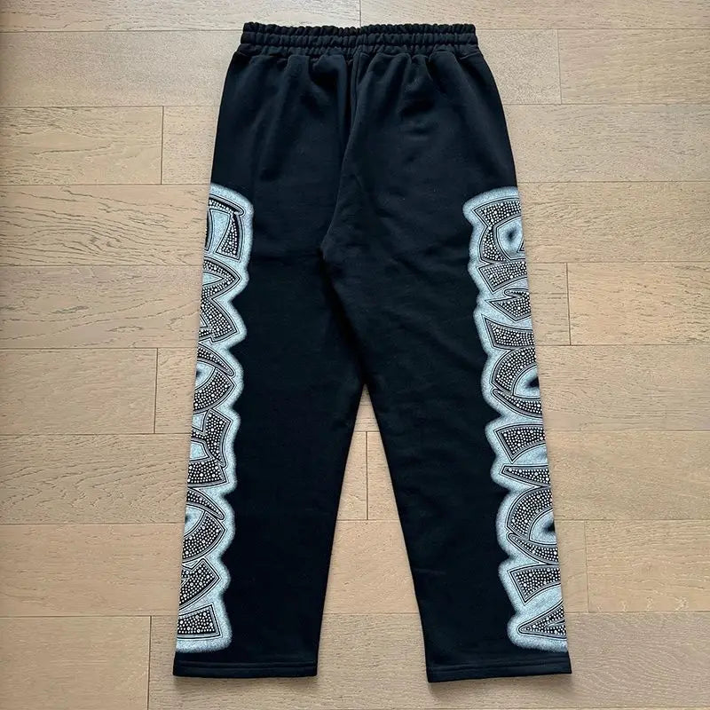 Unisex Graphic Hooded Pullover with Matching Pants Options