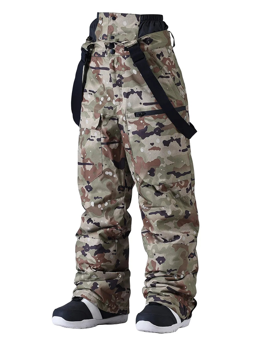 Full Length Suspender Ski and Snowboard Winter Bib Pants