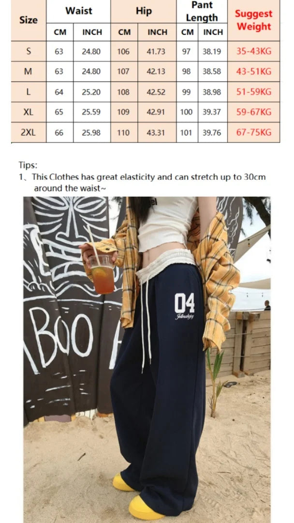 Full Length Wide Leg Casual Cargo Pants with Pockets