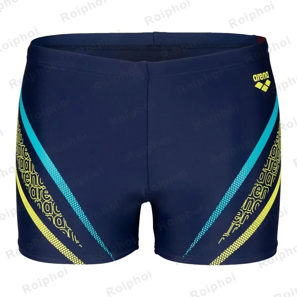 Men's Printed Swim Shorts for Pool Swimming and Summer Beach Wear